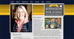 Desktop Screenshot of laurajohnson.org