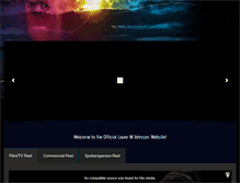 Tablet Screenshot of laurajohnson.biz
